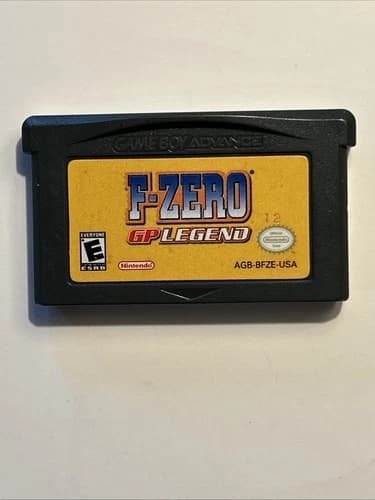 F-Zero GP Legend (Nintendo Game Boy Advance, 2004) GBA Authentic & Tested
