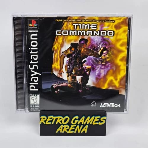 Time Commando (PlayStation 1 PS1) CIB COMPLETE