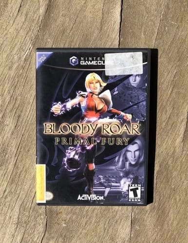 BLOODY ROAR PRIMAL FURY Video Game Nintendo GameCube Complete *TESTED* *WORKS*