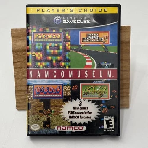 Namco Museum Nintendo GameCube Player's Choice Pac-Man Galaga Dig Dug DOL-P-GNME