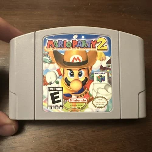 Mario Party 2 (Nintendo 64 N64) Tested - Authentic