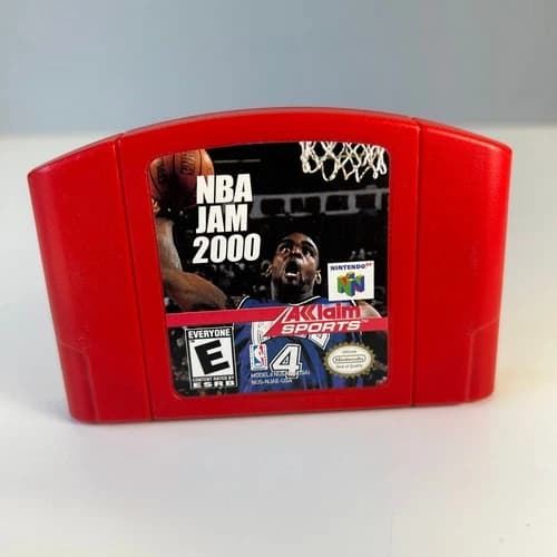 NBA Jam 2000 N64 Nintendo 64 AUTHENTIC ORIGINAL TESTED FAST SHIPPING