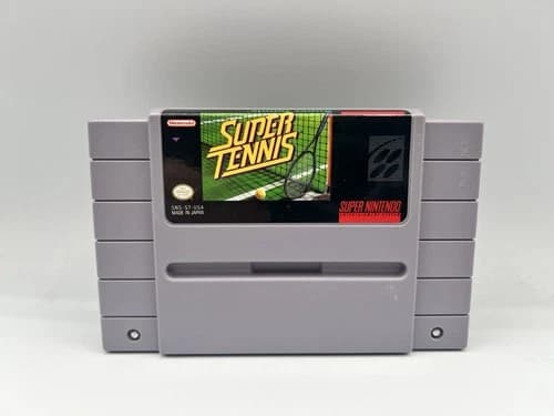 Super Tennis Nintendo SNES Cartridge Only