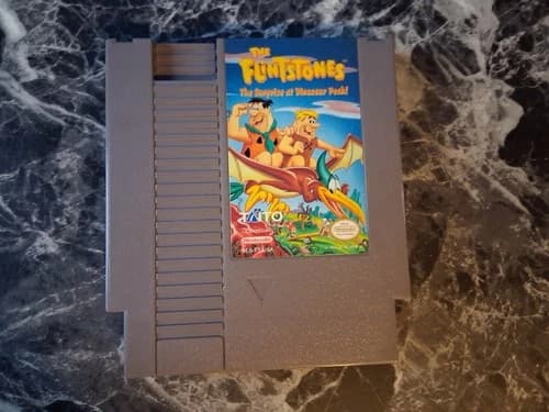 Flintstones The Surprise at Dinosaur Peak Nintendo NES Authentic Tested