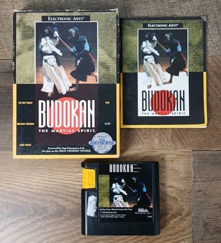 Budokan: The Martial Spirit (Sega Genesis, 1990) Complete CIB - Tested