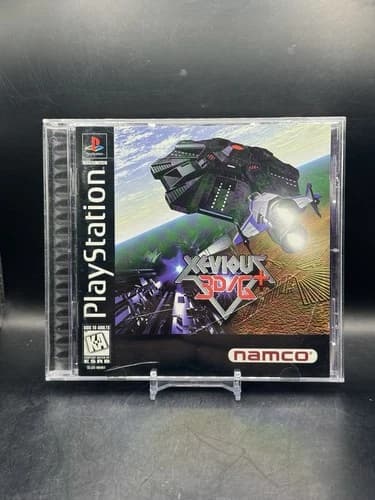 Xevious 3D/G+ (Sony PlayStation 1, 1995) CIB Tested & Working