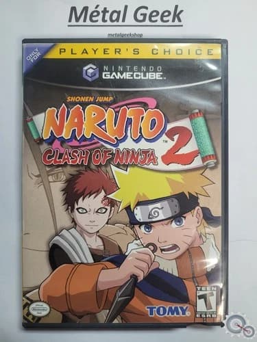 Naruto Clash of Ninja Gamecube CIB EN Tested Free Shipping in Canada !!