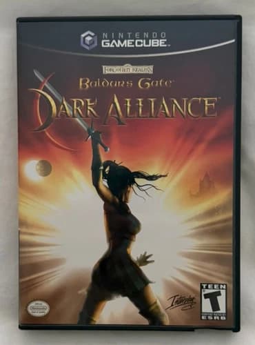 Baldur's Gate: Dark Alliance (Nintendo GameCube, 2002) Complete CIB