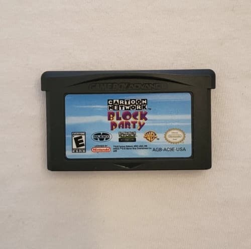 Cartoon Network Block Party (Nintendo GBA, 2004) Authentic Tested Excellent