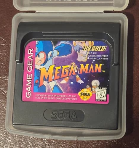Mega Man - Sega Game Gear - U.S. Gold/Capcom - Tested Cartridge