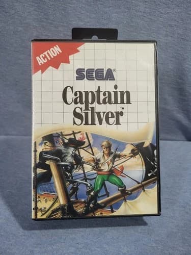 Captain Silver (Sega Master System) Complete In Box CIB