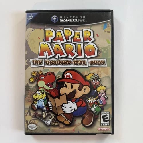 Paper Mario: The Thousand-Year Door (GameCube, 2004) *PRINTED ART, DISC ONLY*