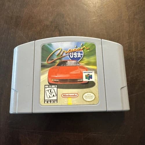 Cruis'n USA Cruisin' Nintendo 64 1996 N64 Authentic Cartridge Only Tested