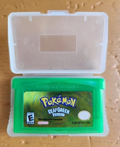 Nintendo Pokémon LeafGreen Version Game Boy Advance E Rated