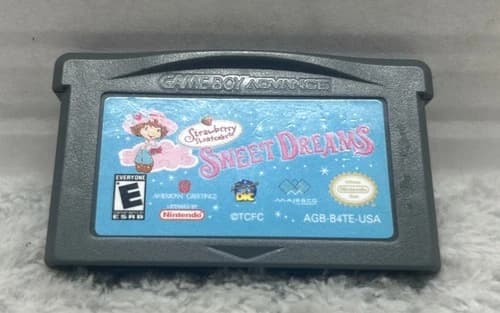 Strawberry Shortcake: Sweet Dreams (Nintendo Gameboy Advance, GBA) Tested Works