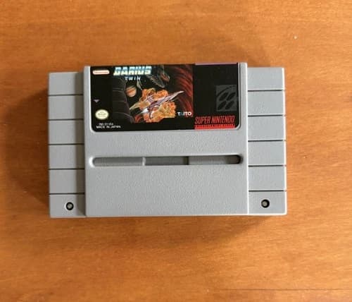 Darius Twin (Super Nintendo SNES) Good Condition Authentic & Tested - Ships Fast
