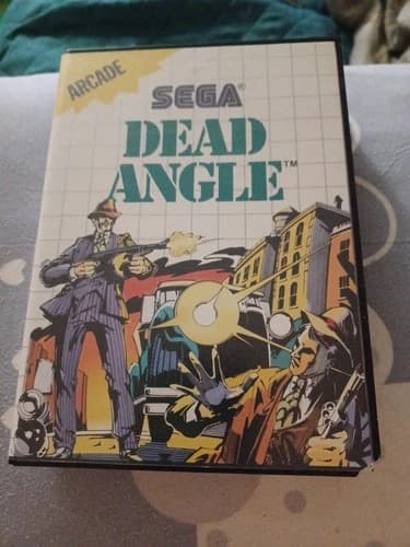 SEGA Dead Angle Arcade Shooter Sega Master System Game Cib
