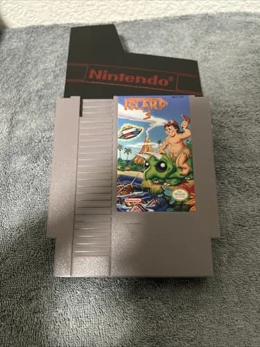 Adventure Island 3 Nintendo NES Authentic Tested Contacts Cleaned