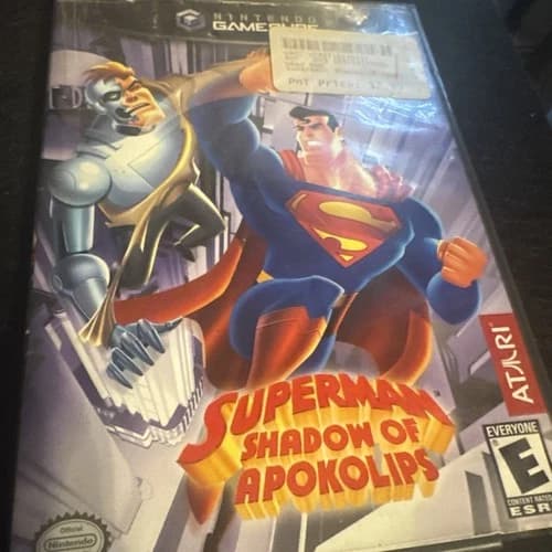 Superman: Shadow of Apokolips (Nintendo GameCube, 2003) Nice Disk Tested
