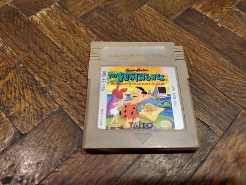 The Flintstones - King Rock Treasure Island Nintendo GameBoy AUTHENTIC Game US