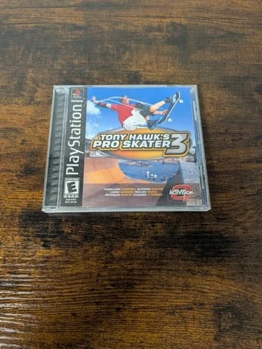 Tony Hawk's Pro Skater 3 (Sony PlayStation 1, 2001) PS1 Complete CIB