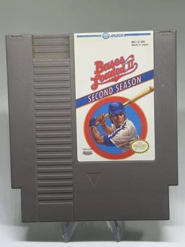 Bases Loaded II Second Season NES Nintendo Tested Working Cart Only