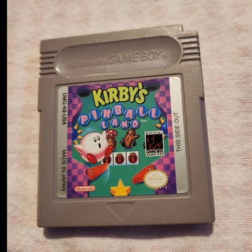 Nintendo Kirby's Pinball Land Official Game Boy Game Pak Pinball Cartridge