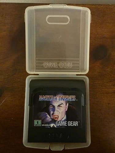 Vampire Master of Darkness - Sega Game Gear - Authentic - Tested & Working