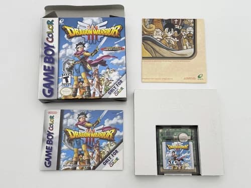 Dragon Warrior III (Nintendo Game Boy Color) Complete!