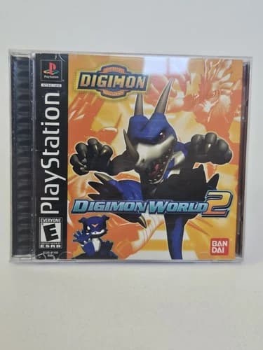 Digimon World 2 Sony PlayStation 1 PS1 Complete CIB w/ Reg Card Tested