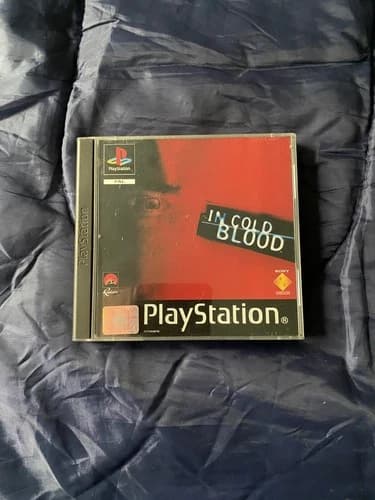 In Cold Blood Playstation 1 PS1 - 2 Discs Game Complete with Manual
