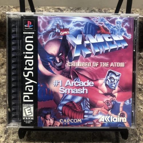 X-Men: Children of the Atom Video Game Playstation - CIB #ML
