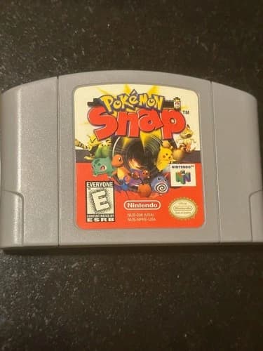 Pokemon Snap N64 Nintendo 64 Authentic Tested Cartridge Only