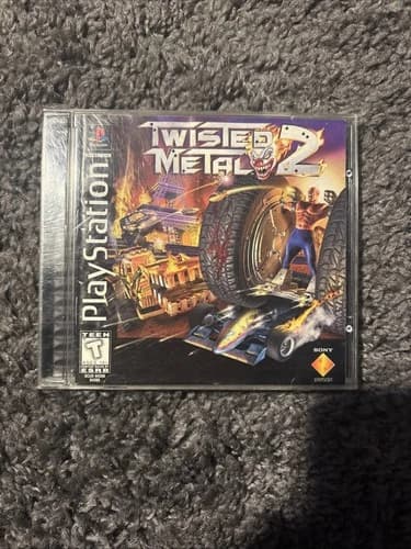 Twisted Metal 2 - Black Label - Sony PlayStation 1 - PS1 - Complete In Box
