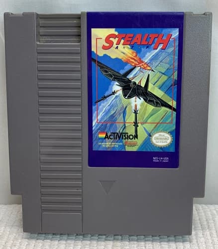 Stealth ATF Nintendo Entertainment System 1989 NES Activision
