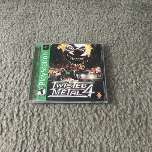 Twisted Metal 4 PS1 PlayStation 1 Complete W/ Manual CIB Greatest Hits Clean