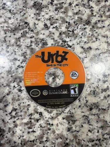 The Urbz: Sims in the City (Nintendo GameCube, 2004) - Authentic Tested