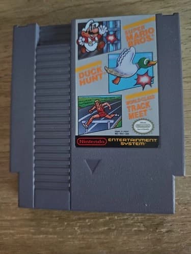 Super Mario Bros Duck Hunt World Class Track Meet, NES Nintendo