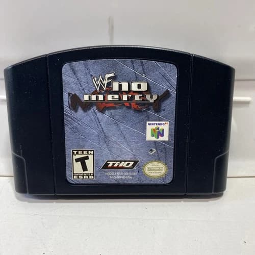 WWF No Mercy - Nintendo 64 (N64) - Authentic Tested