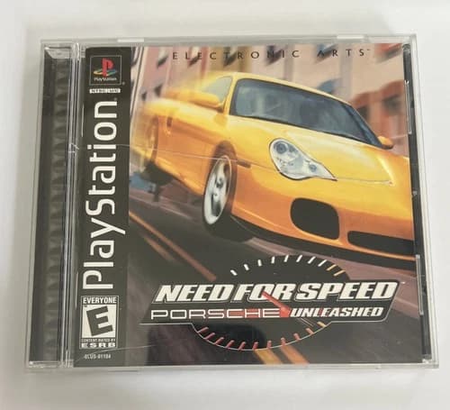 Need For Speed Porsche Unleashed Sony PlayStation 1 PS1 Complete With Manual