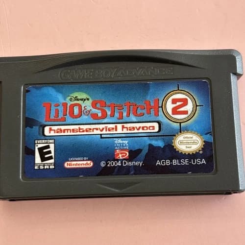 Gameboy Advance Lilo And Stitch 2 Hamsberviel Havoc GAME ONLY