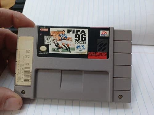 FIFA Soccer 96 (Super Nintendo Entertainment System)cart Only, Tested- Authentic