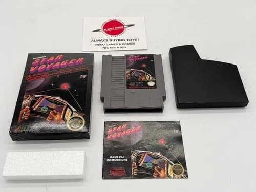 Star Voyager Nintendo NES Complete CIB Video Game Works