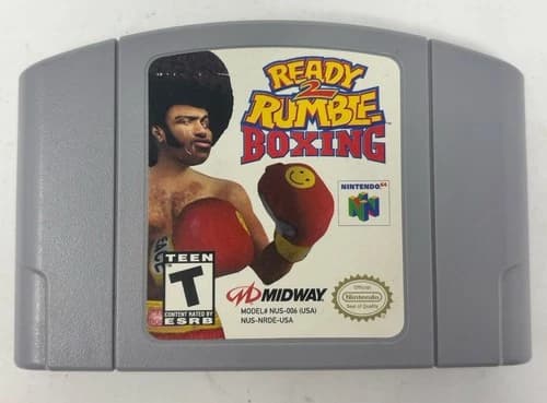 Ready 2 Rumble Boxing Nintendo 64 N64 1999 Authentic Original Tested Works