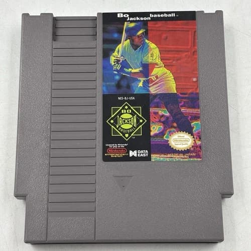 Bo Jackson Baseball (Nintendo NES, 1991) Cartridge Only Tested