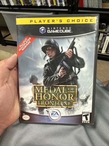 Medal of Honor: Frontline Player's Choice (Nintendo GameCube, 2004) Tested CIb