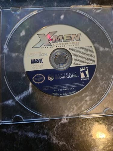 X-Men Legends II Rise Of Apocalypse Nintendo GameCube Loose Disc Only Tested