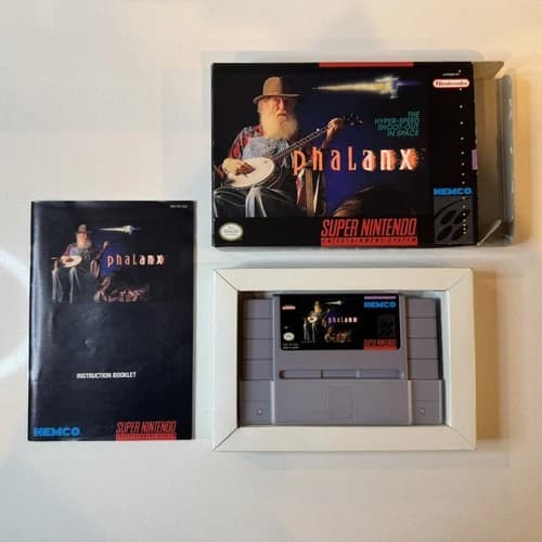 Phalanx Super Nintendo (SNES) - Complete in Box