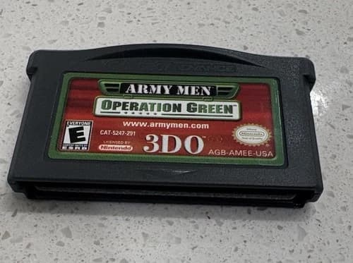 Army Men: Operation Green (Vintage Nintendo GameBoy Advance) GBA Cartridge only