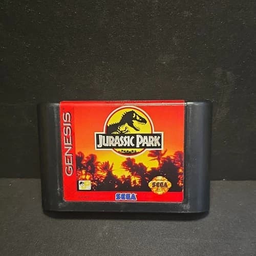 SEGA Jurassic Park Sega Genesis Game Cartridge Video Game Series SEGA Publisher